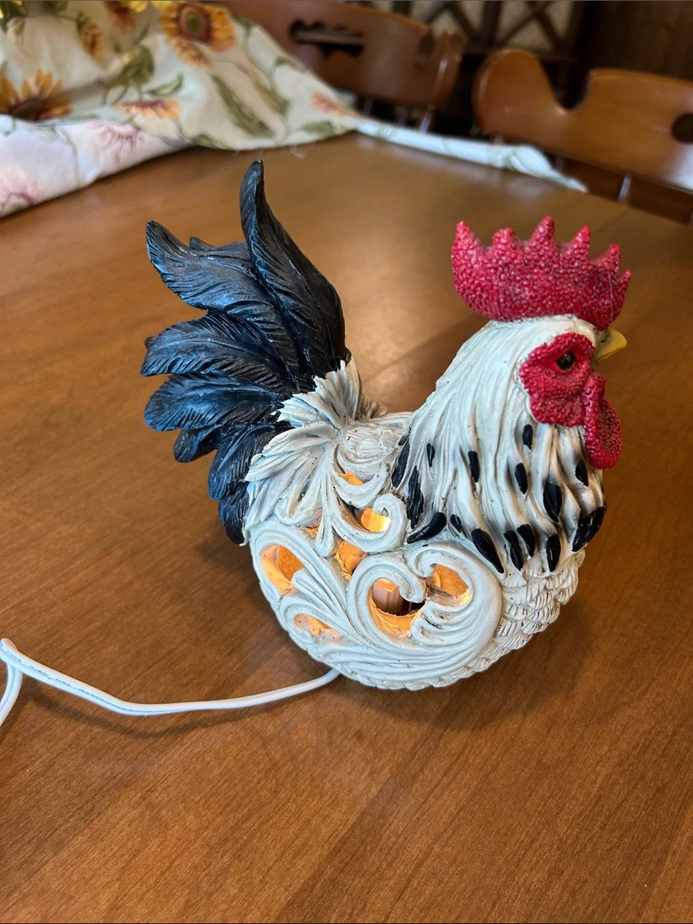 Decorative Rooster Night light
